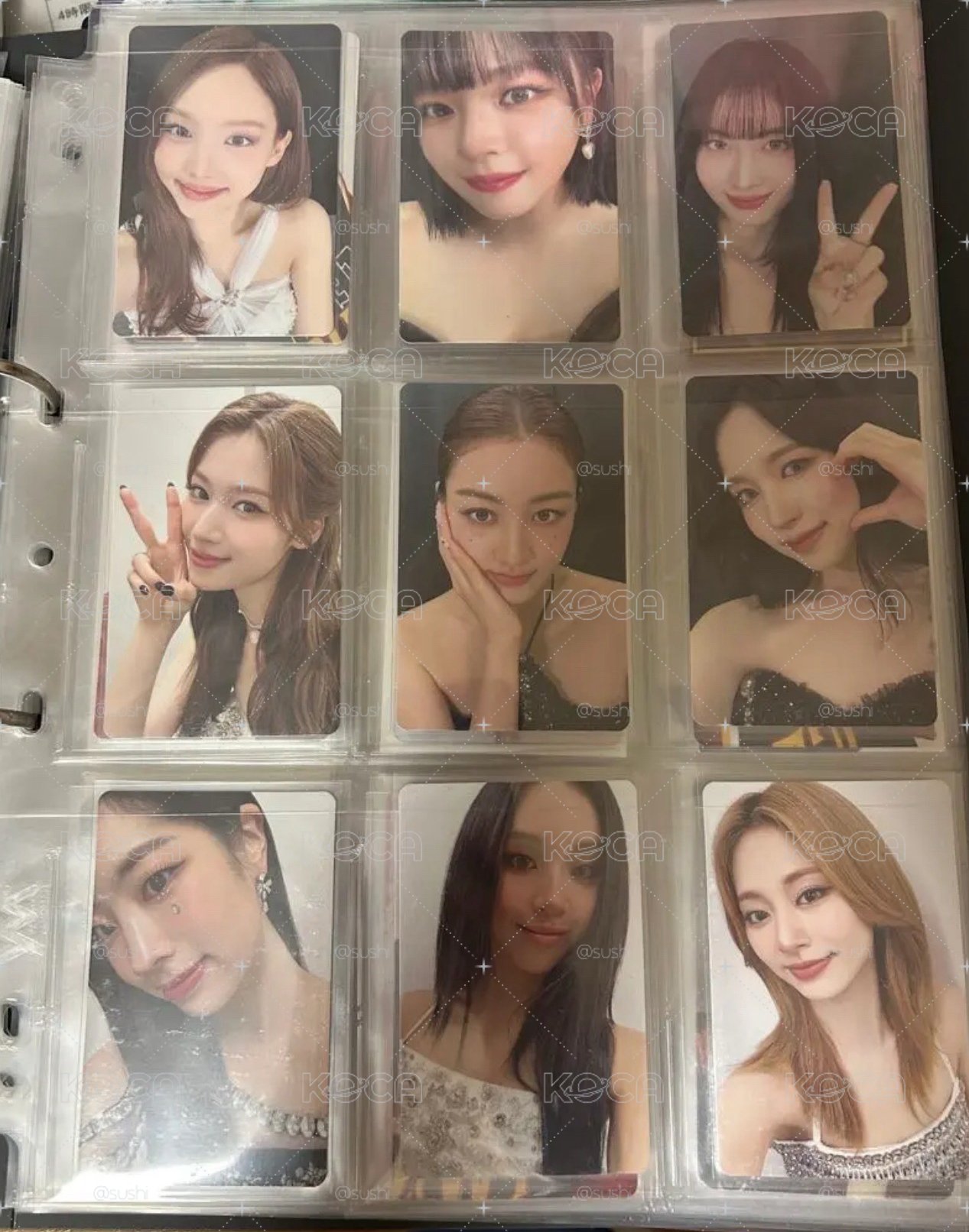 TWICE五巡DVD小卡一套