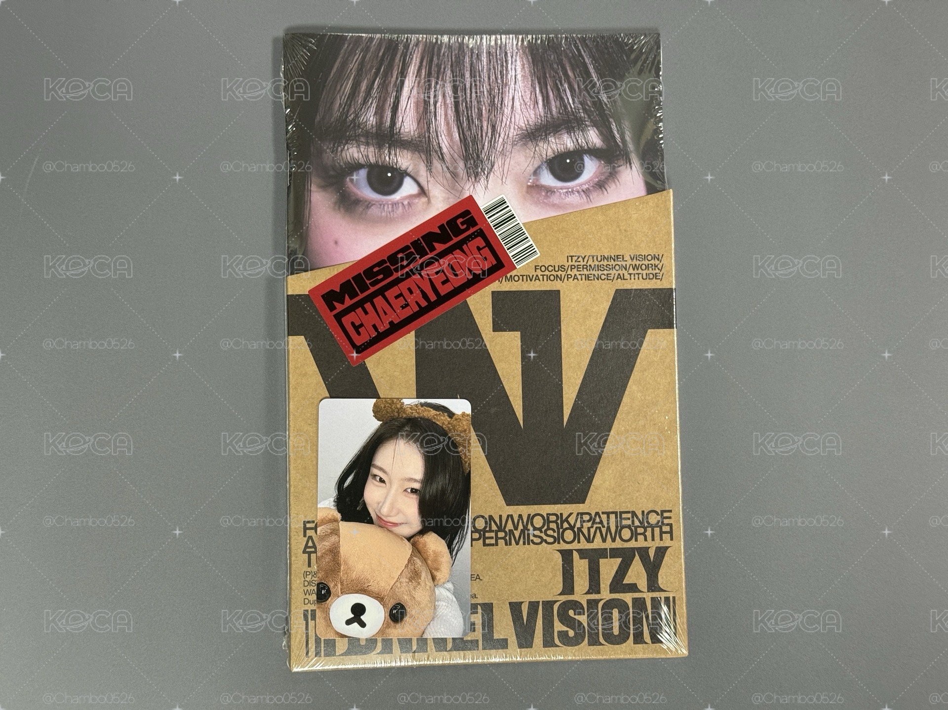 TNVS KM台北 小熊+單封
