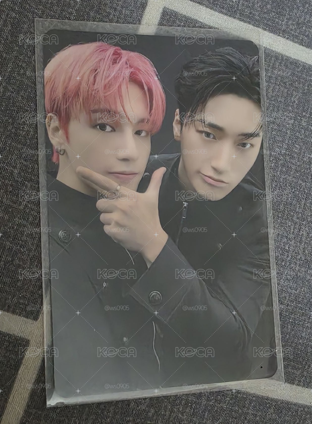 Ateez Limitless 雨傘雙人卡