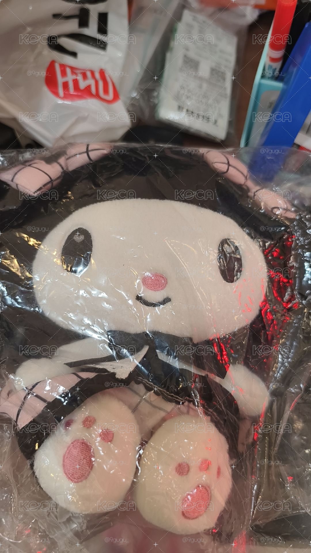 三麗鷗 (黑粉格紋) 美樂蒂