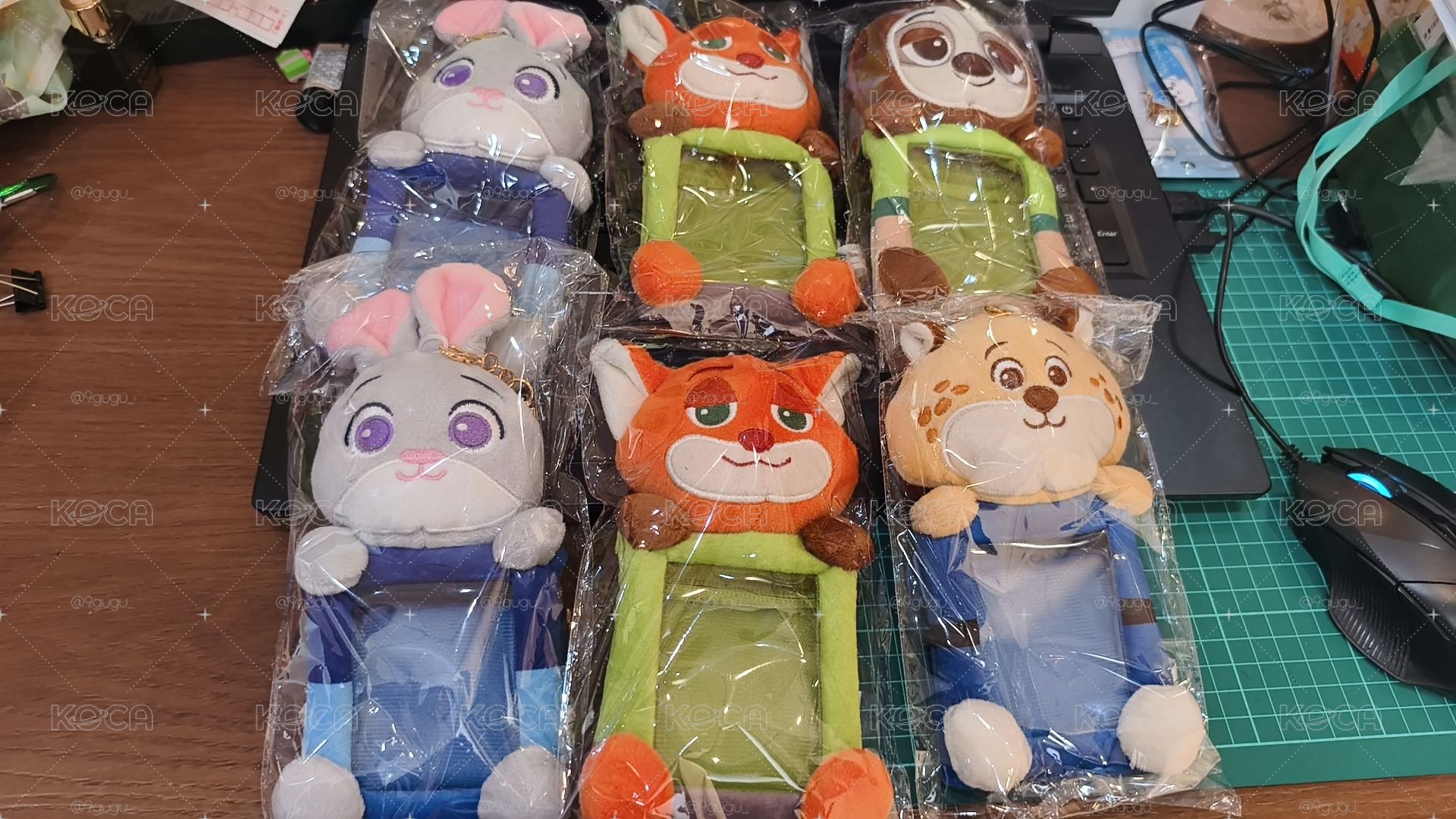 動物方城市動物方城市 5英吋 票卡包