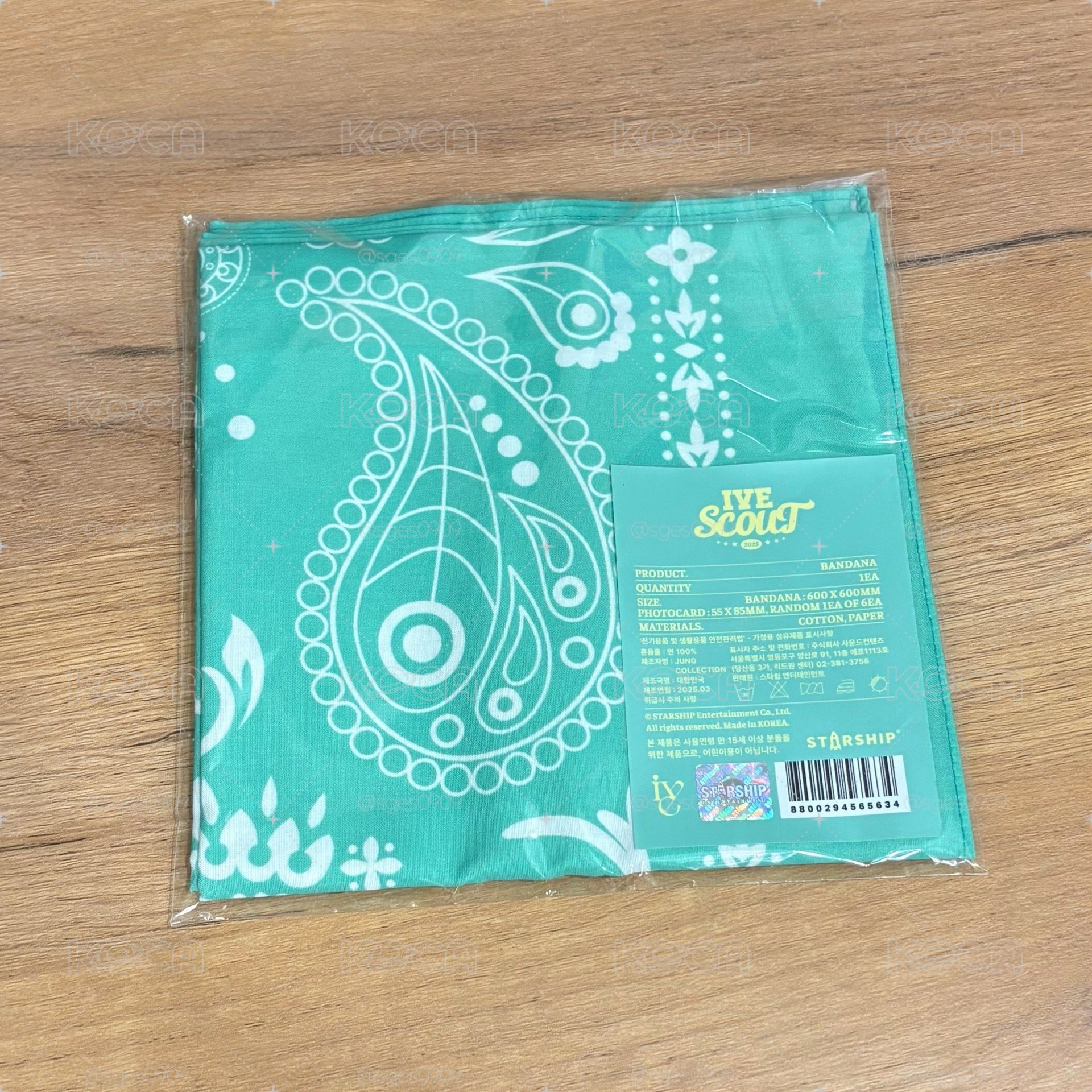 SCOUT方巾 全新未拆（不含卡）