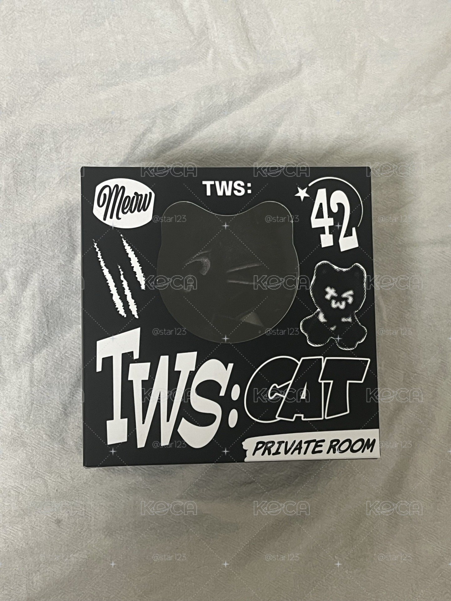 TWS 迷五 黑貓娃 專卡