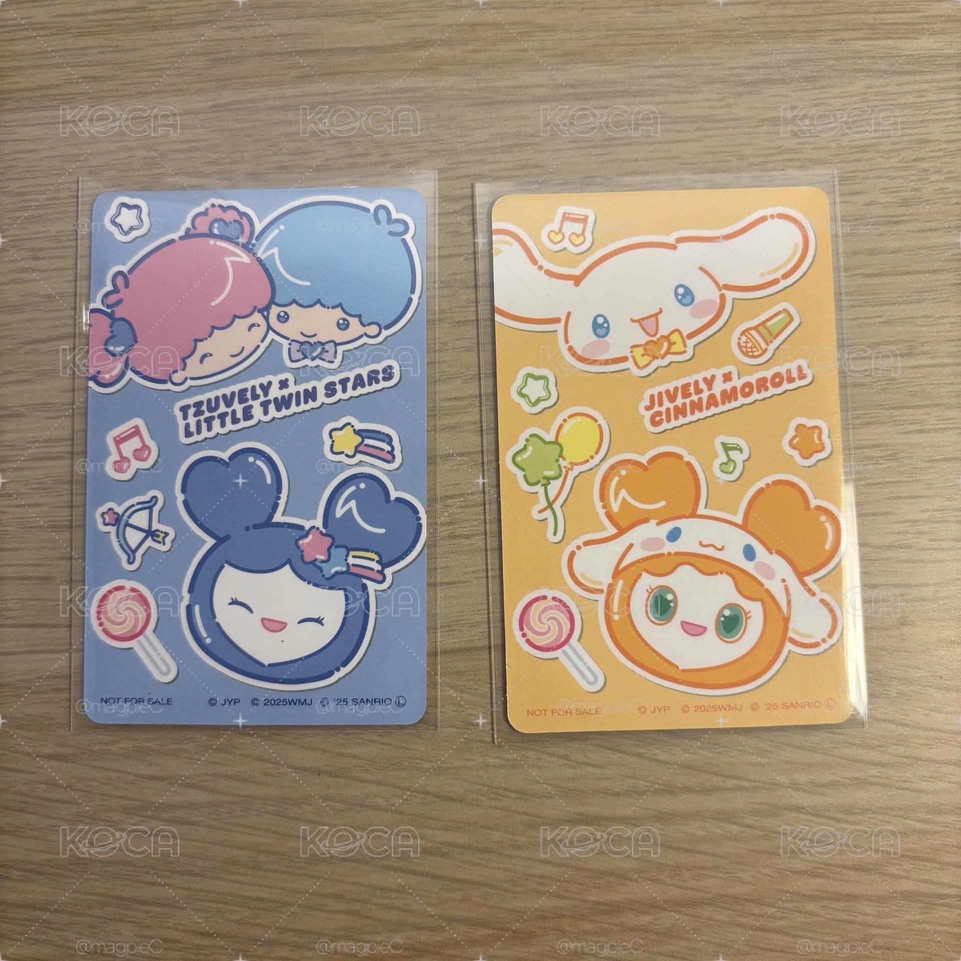 子瑜 志效 八週年三麗鷗卡
