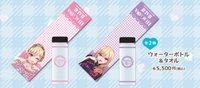TSUTAYAオリジナル描き下ろしグッズ ウォーターボトル＆タオル 兩種
