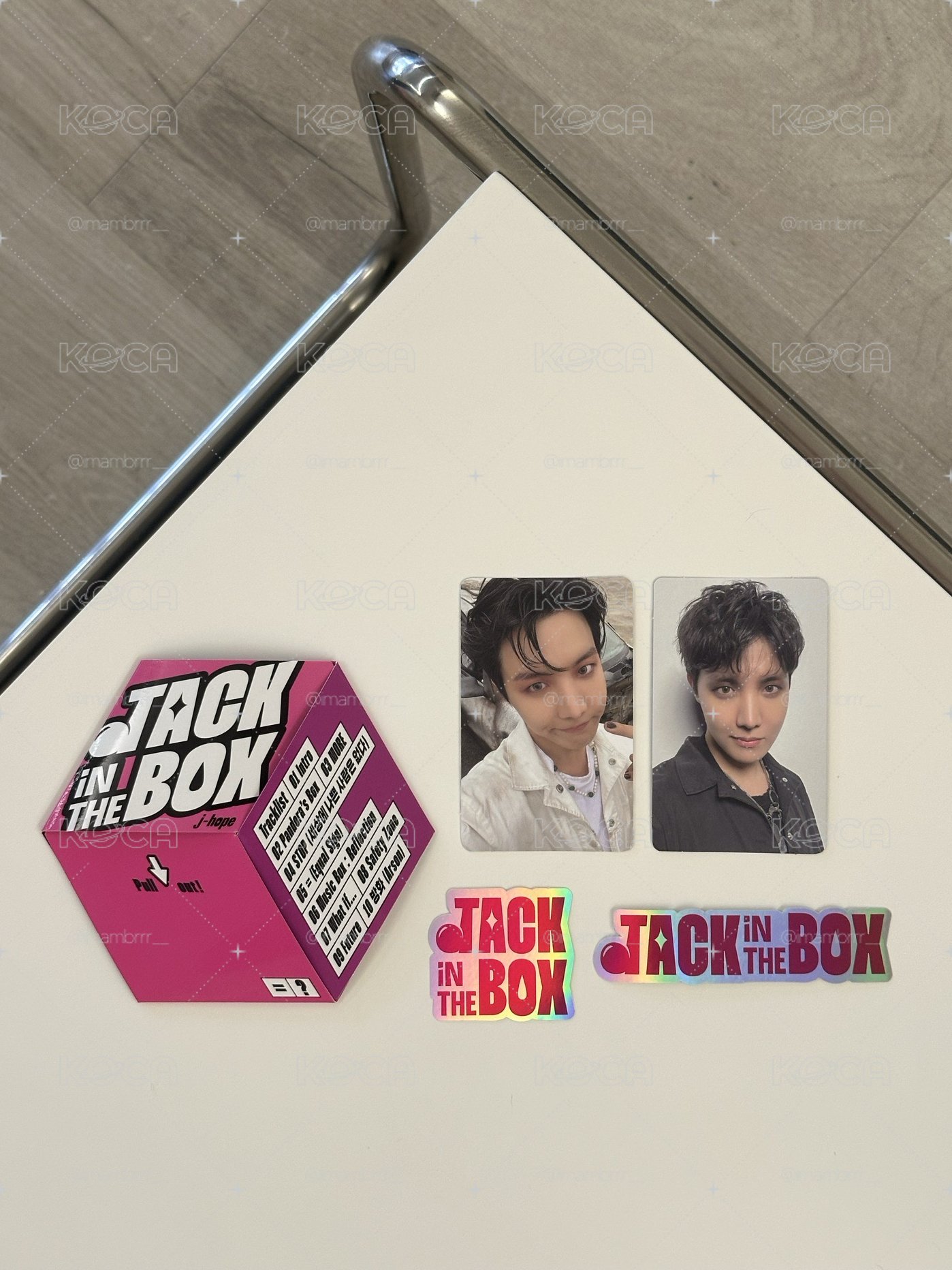 J-HOPE [JACK IN THE BOX] 電子專 粉版 | 全專 | QRcode未掃
