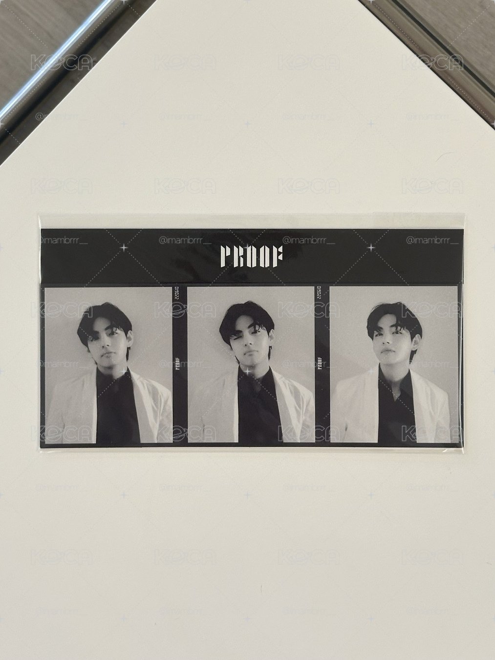 BTS [PROOF] 特典卡 | 三格卡 | V 金泰亨