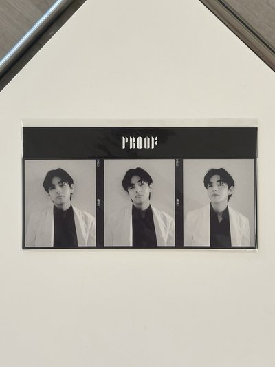 BTS [PROOF] 特典卡 | 三格卡 | V 金泰亨