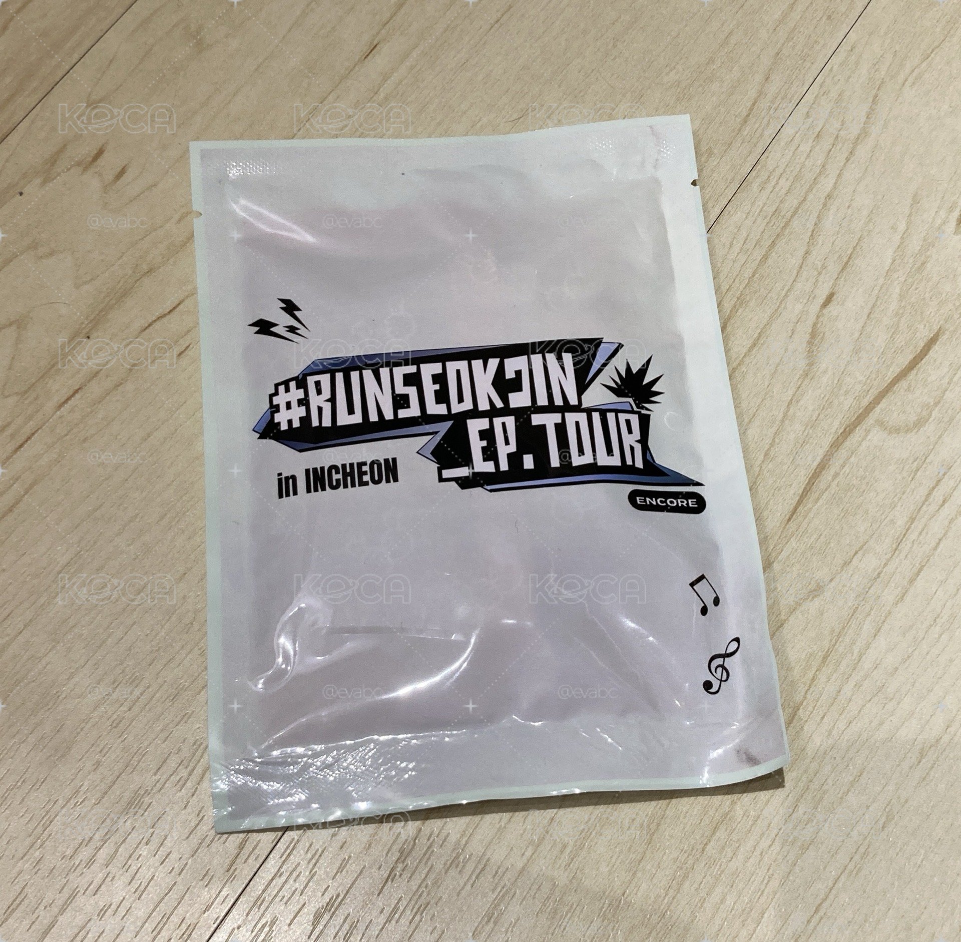 Runseokjin 安可場 Army zone 限定票卡