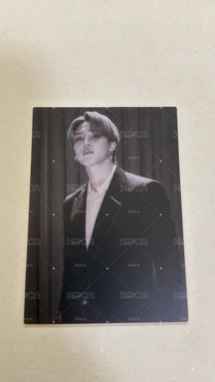 BTS Jimin The Best日專 7net 專輯卡 