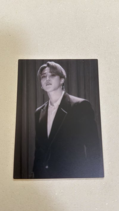 BTS Jimin The Best日專 7net 專輯卡 