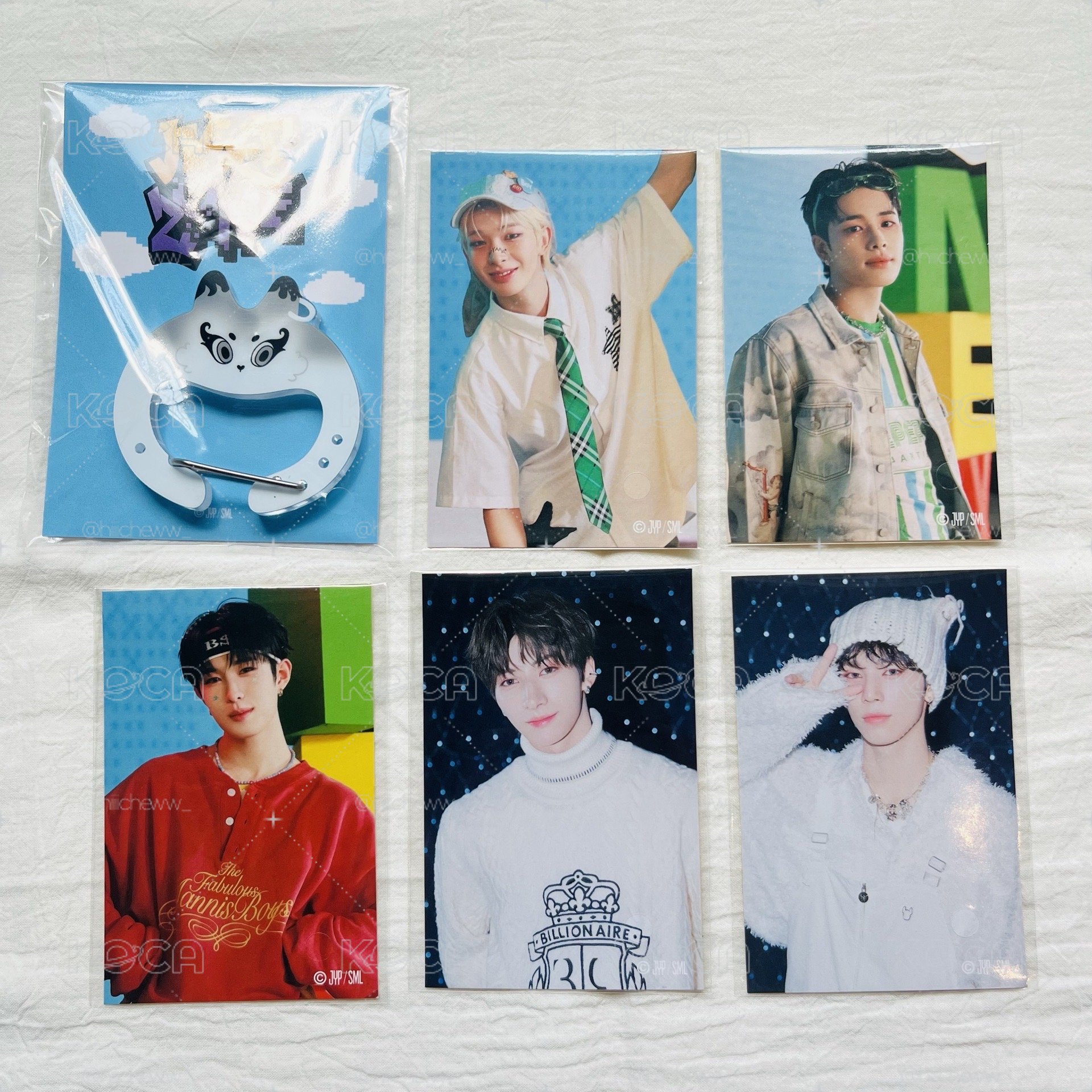 🦊登山扣貼紙組