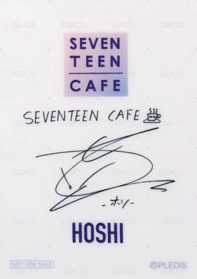 18’CAFE 入場卡 / 場限卡  背面