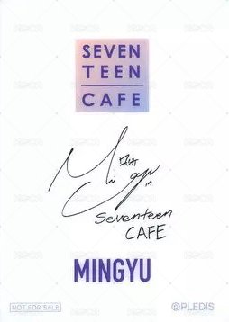 18’CAFE 入場卡 / 場限卡  背面