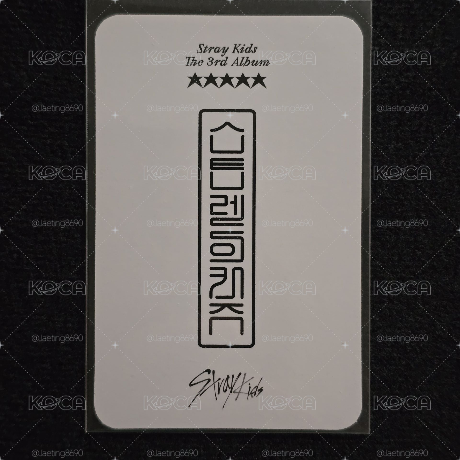 Stray Kids 5-STAR 韓通YES24特典卡🐥Felix 菲菲