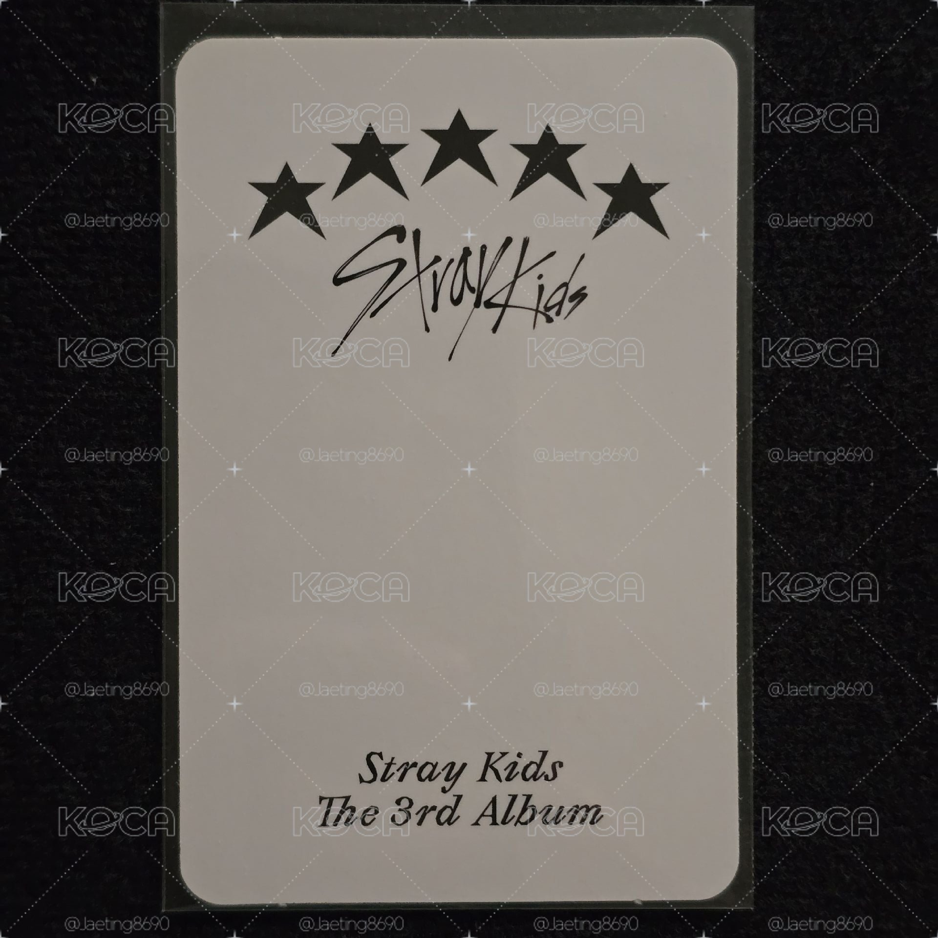 Stray Kids 5-STAR 韓通SW特典卡🐥Felix 菲菲