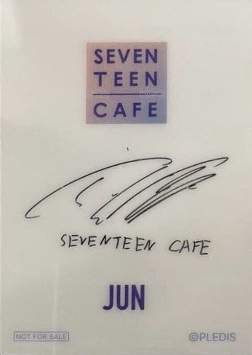 18’CAFE 入場卡 / 場限卡  背面