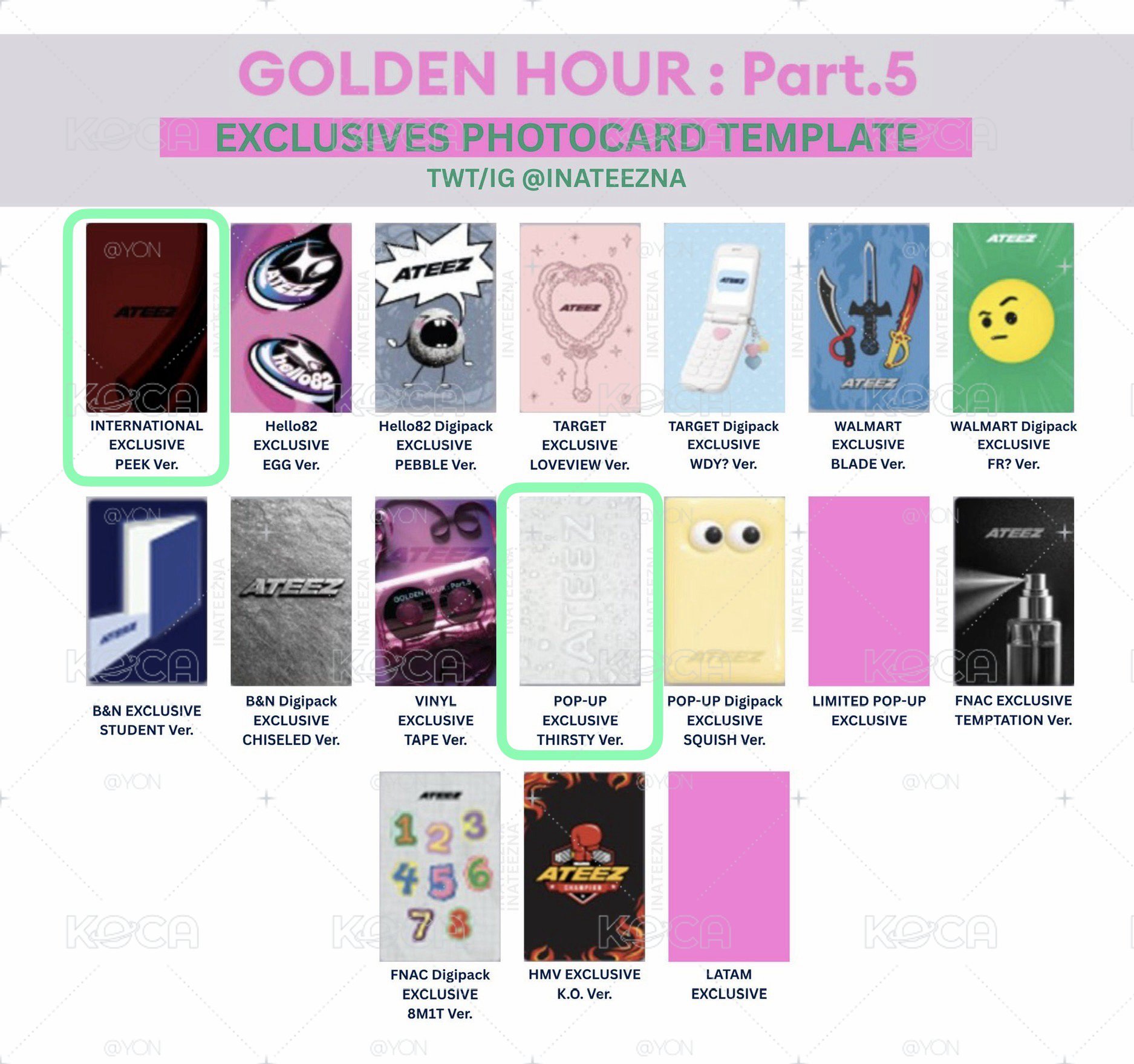 「預購」GH5 DIGIPACK POP-UP Ver.