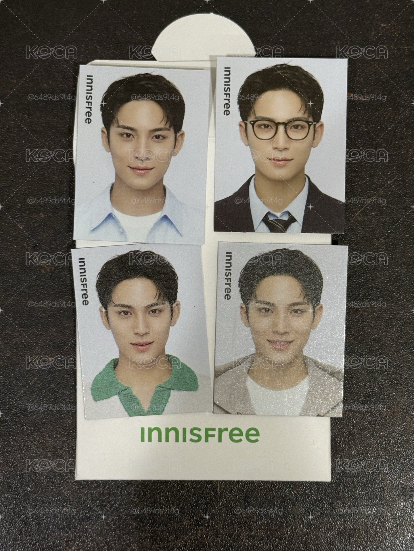 珉奎innisfree證件照