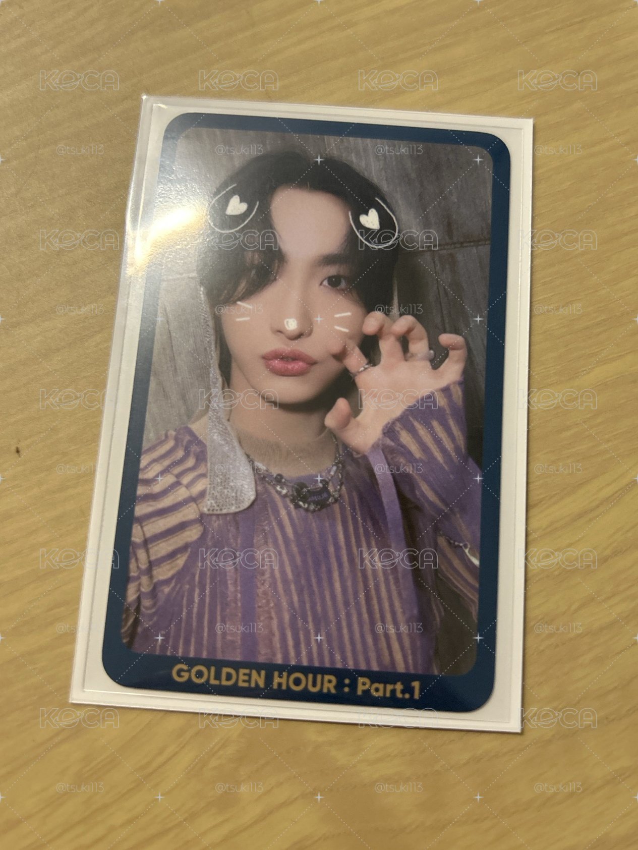 ATEEZ 朴星化 GH1 打歌卡 
