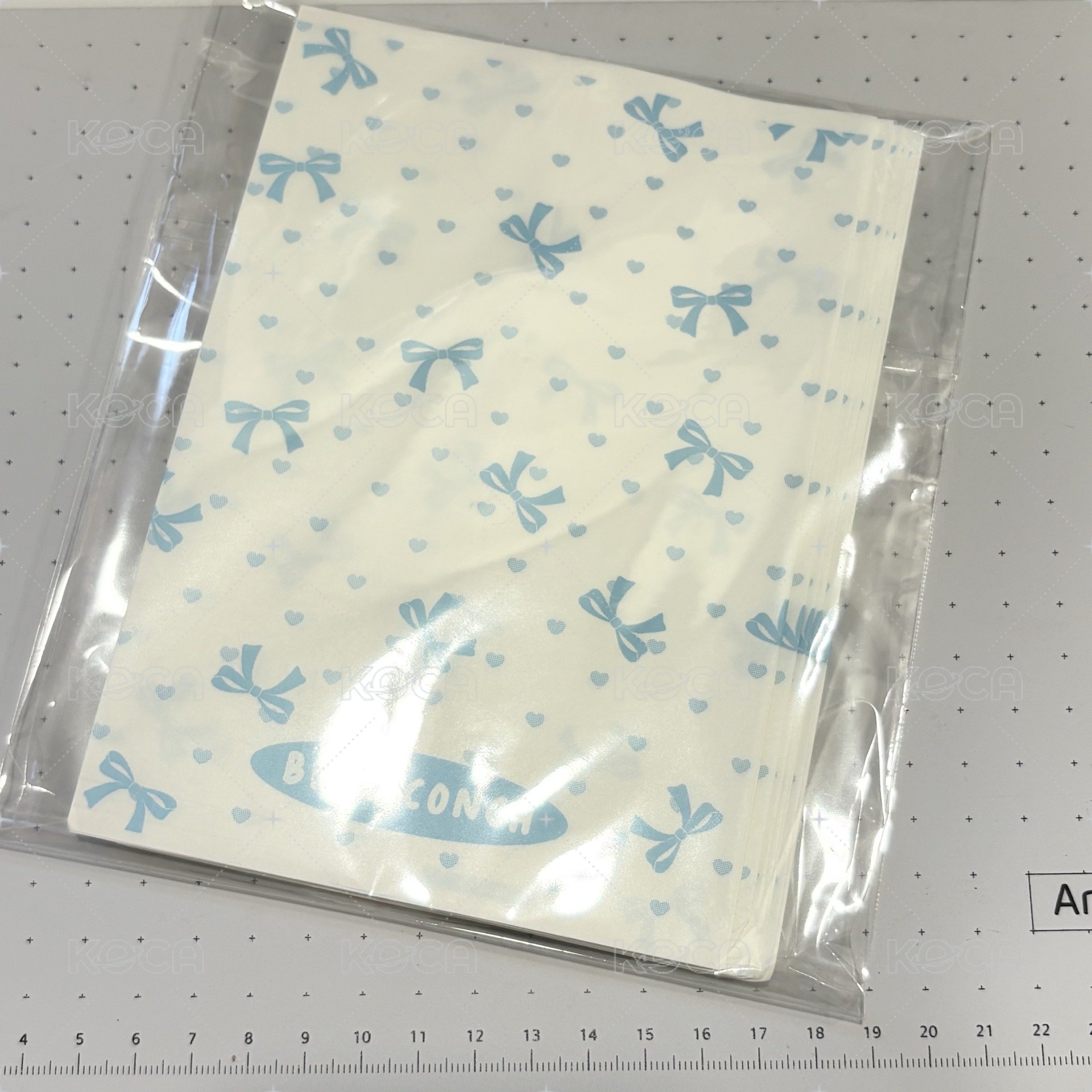 藍色蝴蝶結 20入