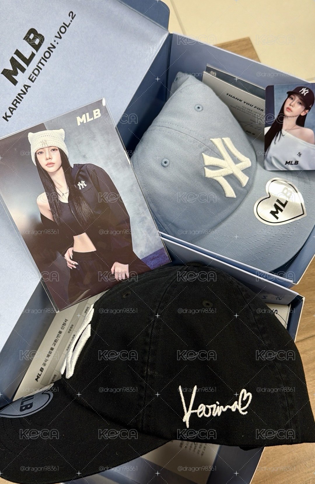 ✅現貨 MLB × Karina 聯名帽子 VOL.2（可直出、可綁出）