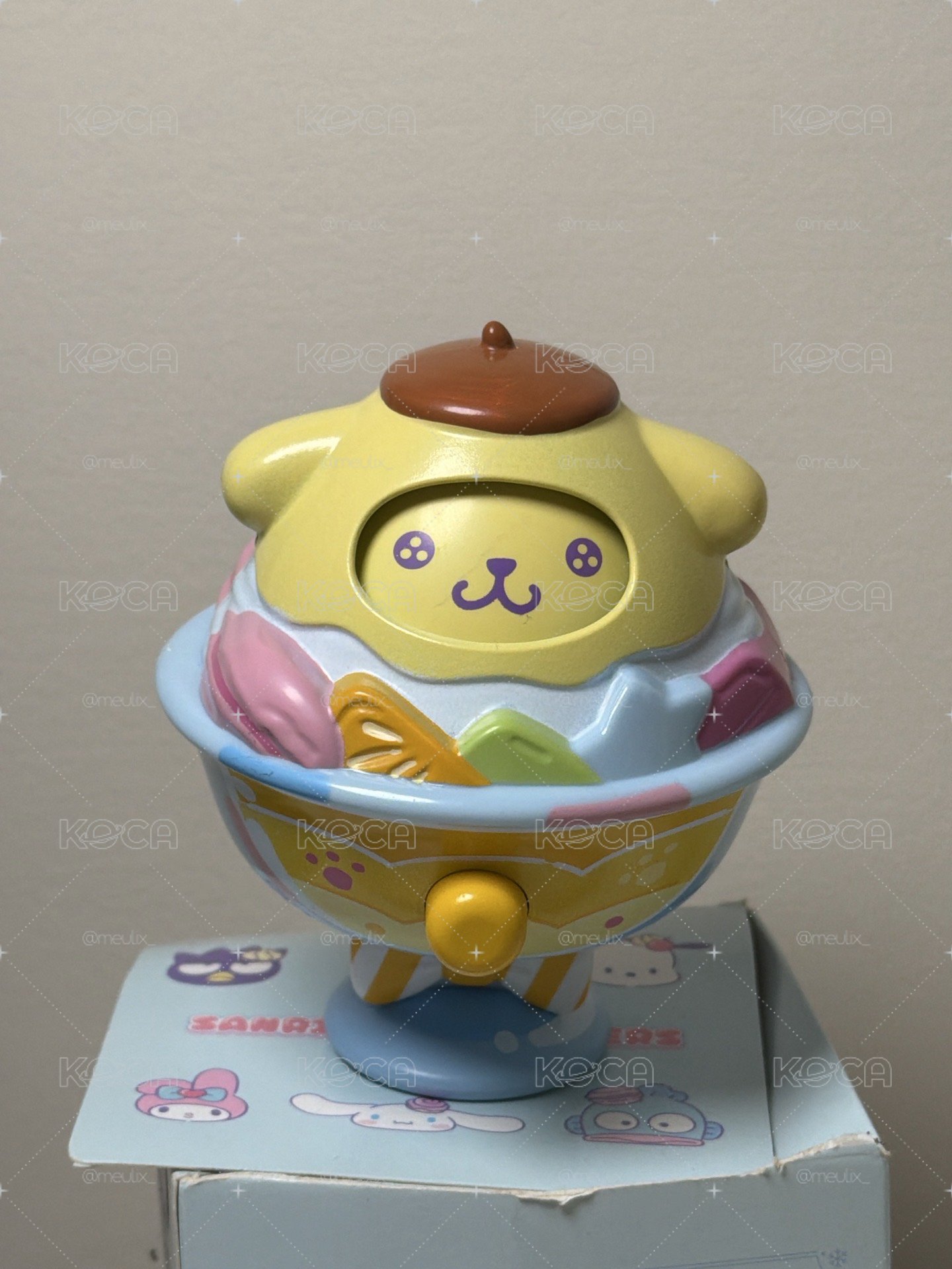 全家 三麗鷗明星變臉公仔 布丁狗