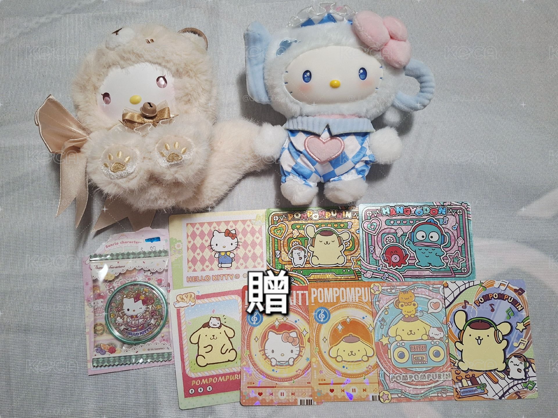 三麗鷗 kitty島嶼狐+角色悸動之藍