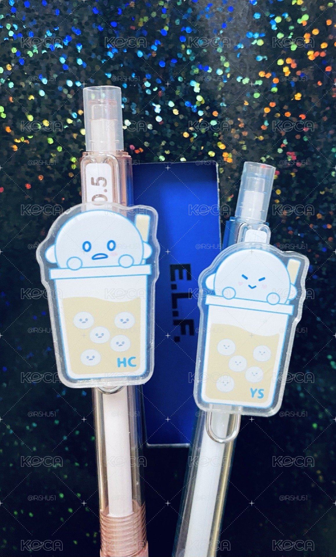 ［現貨］SJ超市 臺灣限定筆AB LINE 希澈+藝聲合售