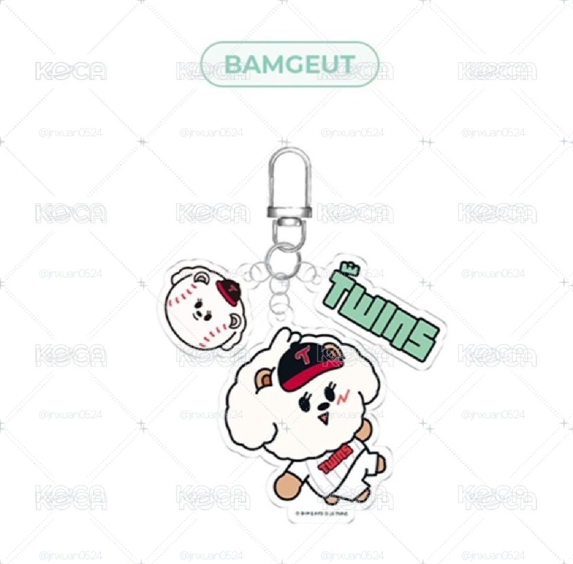 LG TWINS 鑰匙圈