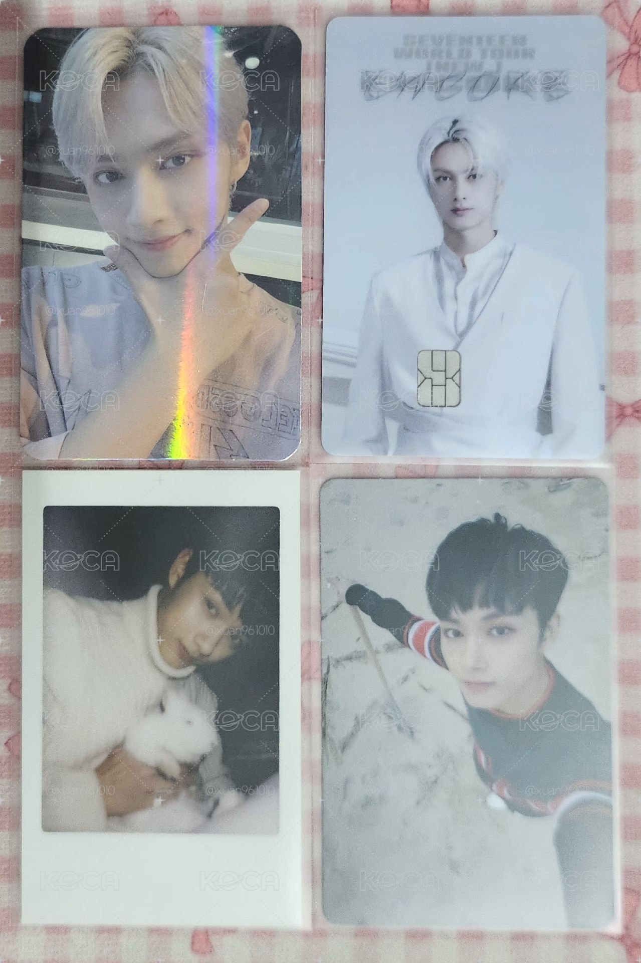 SEVENTEEN 文俊輝 小卡 