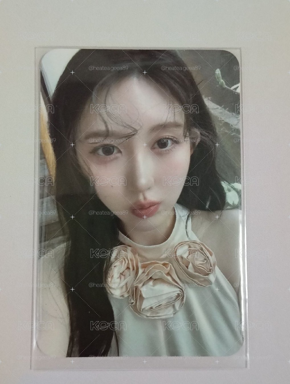 IVE秋天中背雜誌卡