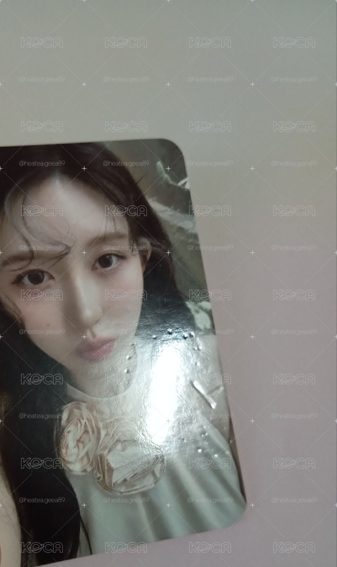IVE秋天中背雜誌卡