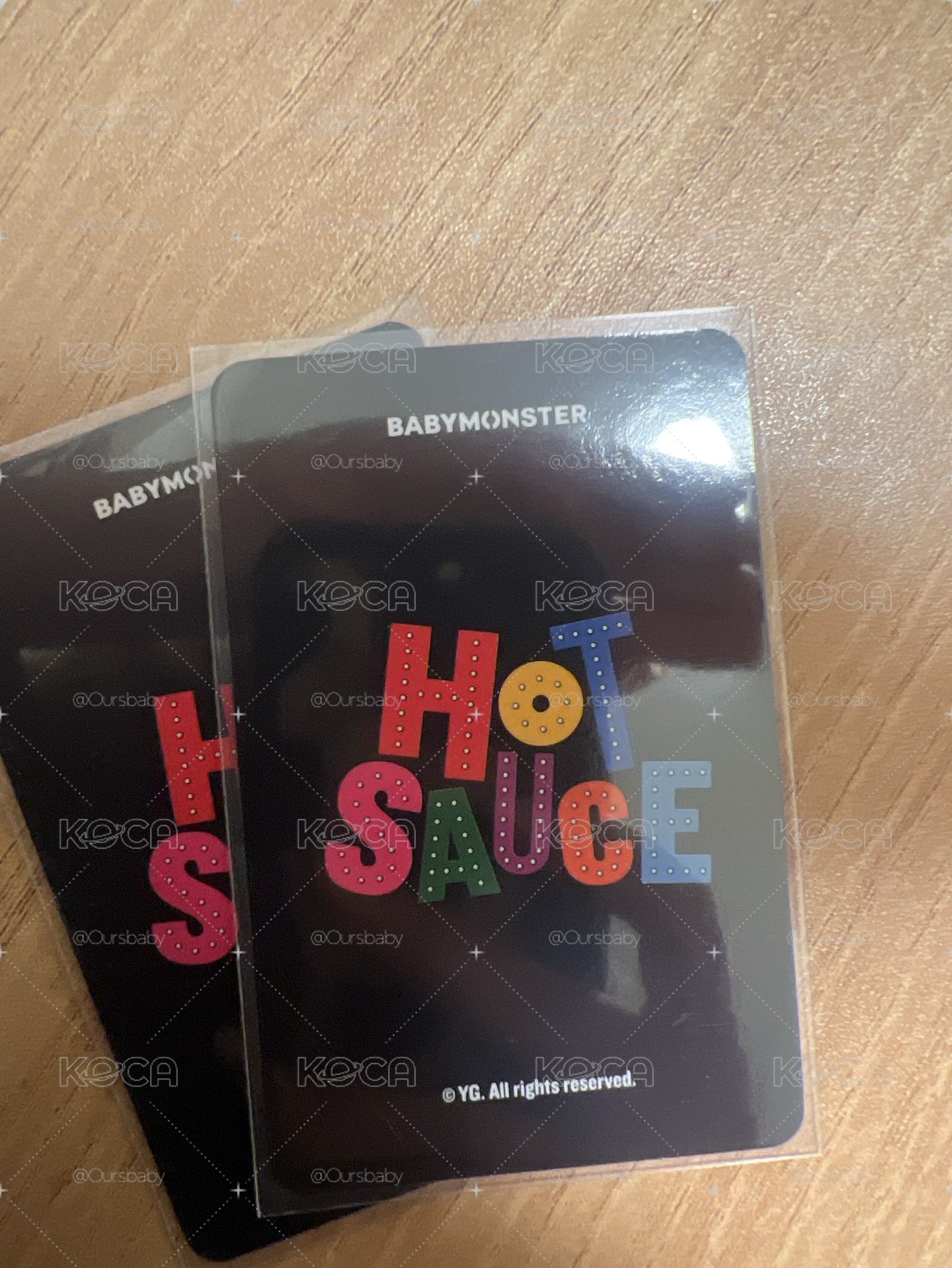 hot sauce 。韓國🇰🇷卡包-雅賢閃卡