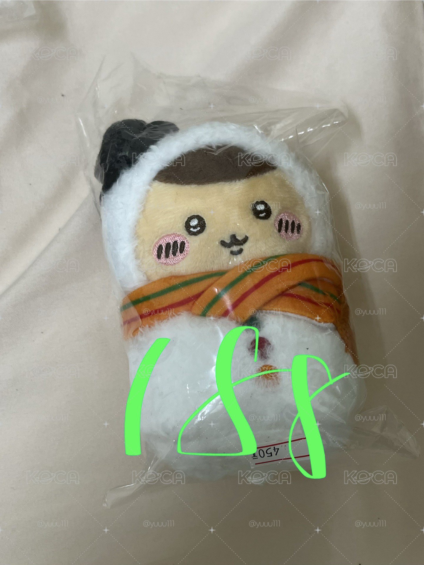 栗子雪人娃