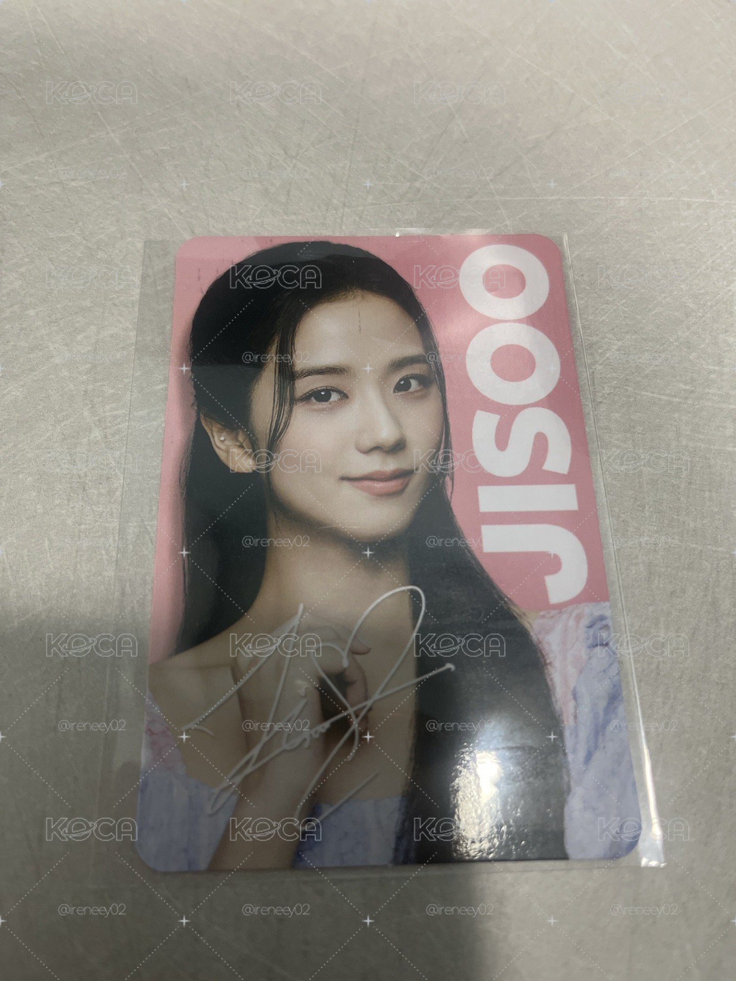 BLACKPINK OREO小卡