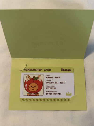 蘋果線下卡 6月底出貨 ｜滿額卡 入場卡 黃春小貼紙