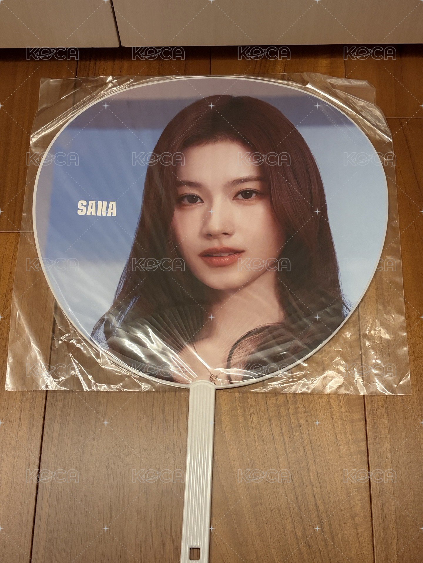 五巡Sana扇子 全新未拆