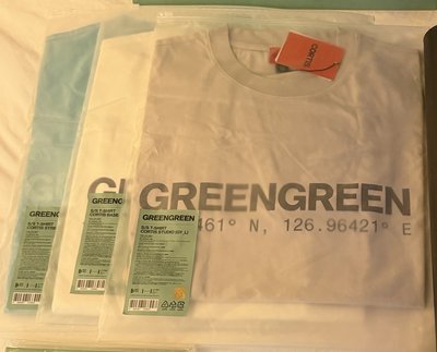 GREEN GREEN POP-UP T恤