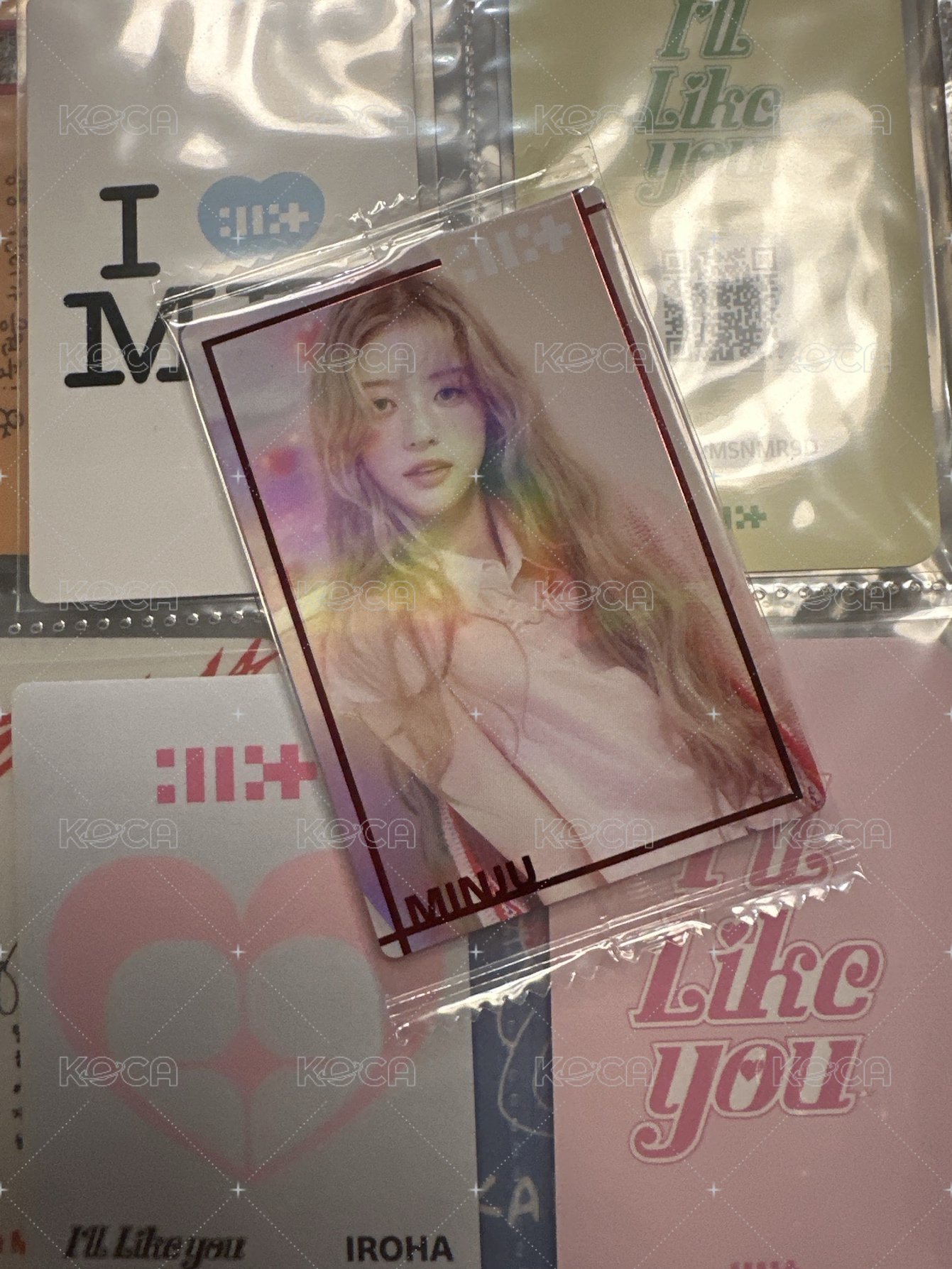 Minju 餅乾卡