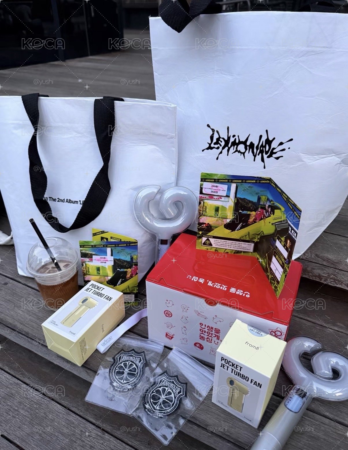 Lemonade 逆應援組 韓國現貨