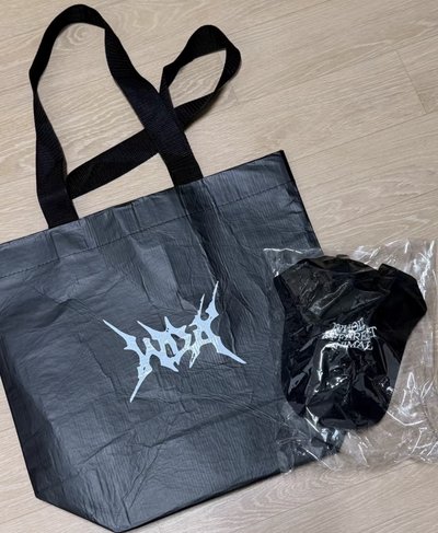 WDA 逆應援組 提袋+帽子 set