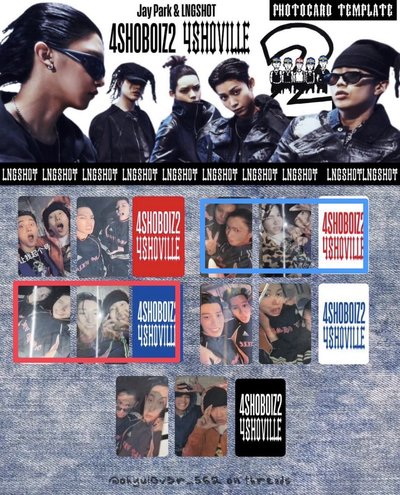 LNGSHOT 4SHO Mixtape2已拆全專