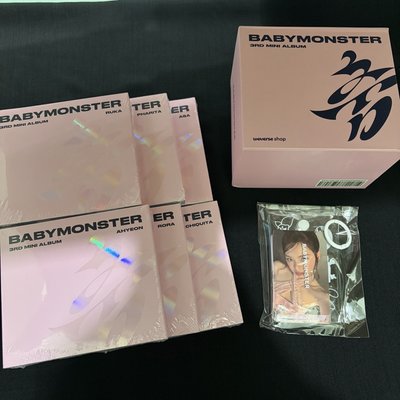BABYMONSTER｜CHOOM WVS單封未拆專含外盒、預售禮