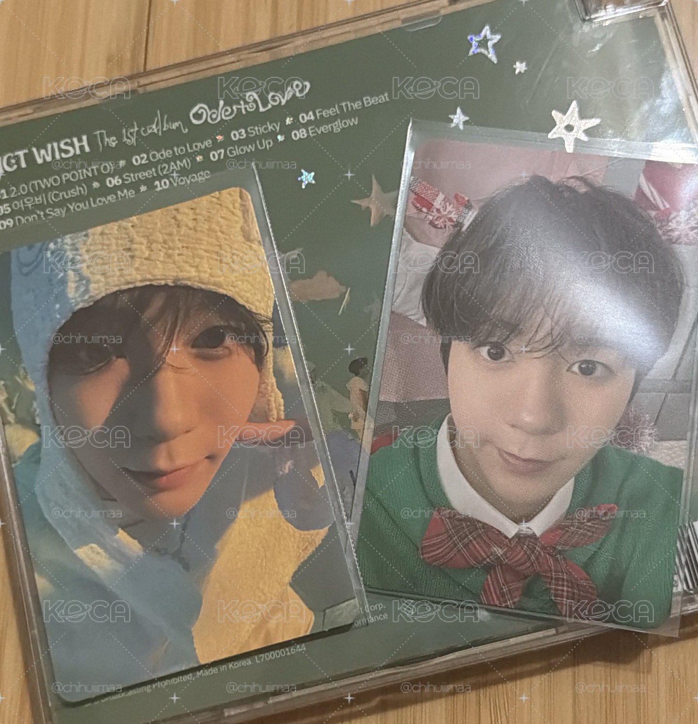 Nct wish odl Ryo K4特典+專卡