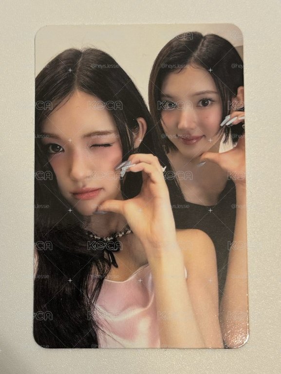 yuha jiwoo RB版雙人卡