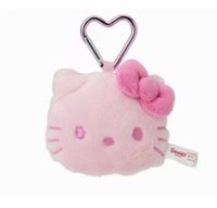 吊娃 Kitty 毛絨愛心扣吊飾