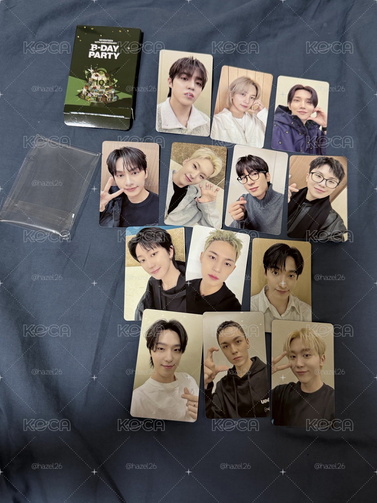 SVT B-DAY 10週年潛水橋 集章卡