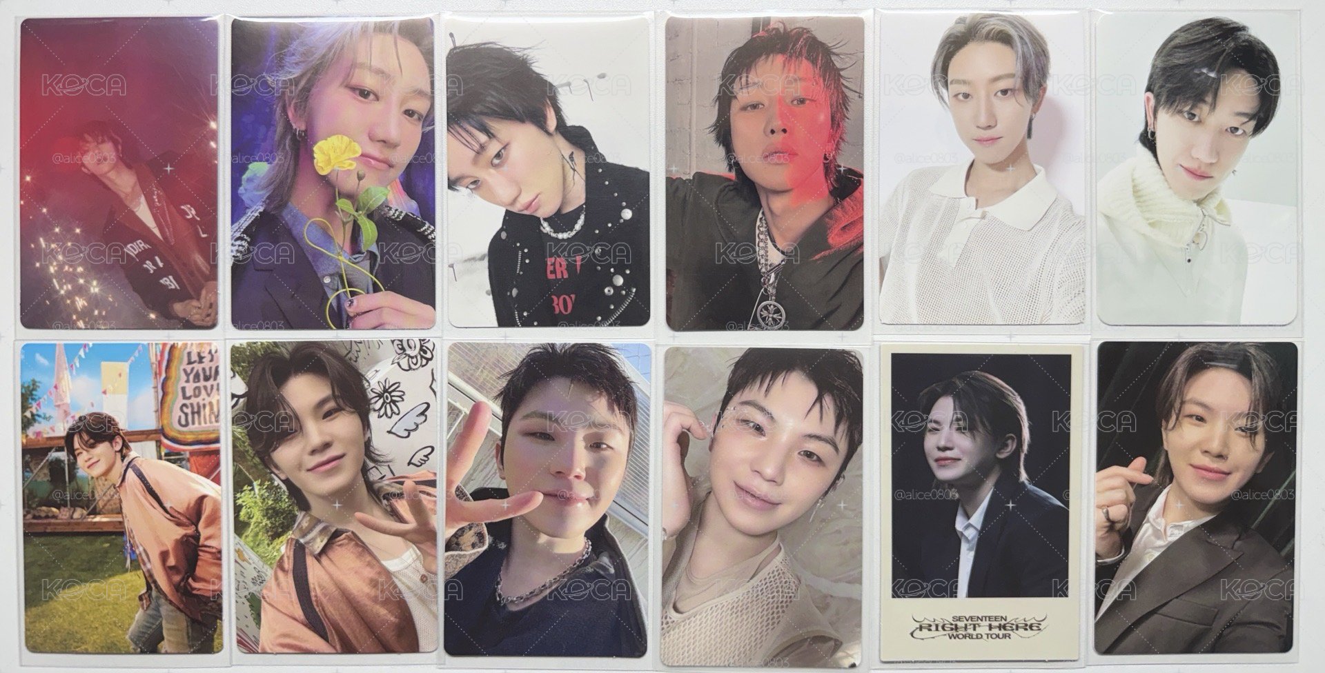 Seventeen 散卡 Woozi The 8 區