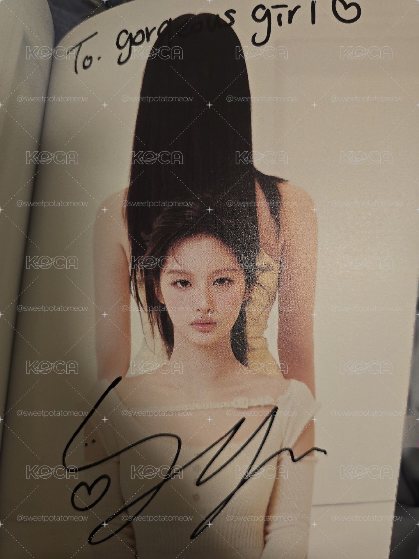 gorgeous girls to簽